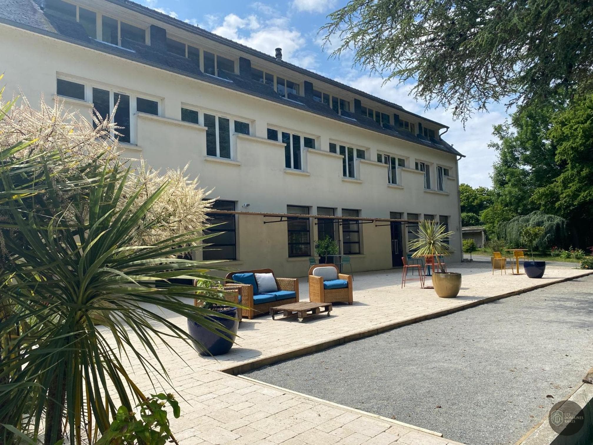 Vue extérieure du lieu Cosy Er Lann à Le en Bretagne