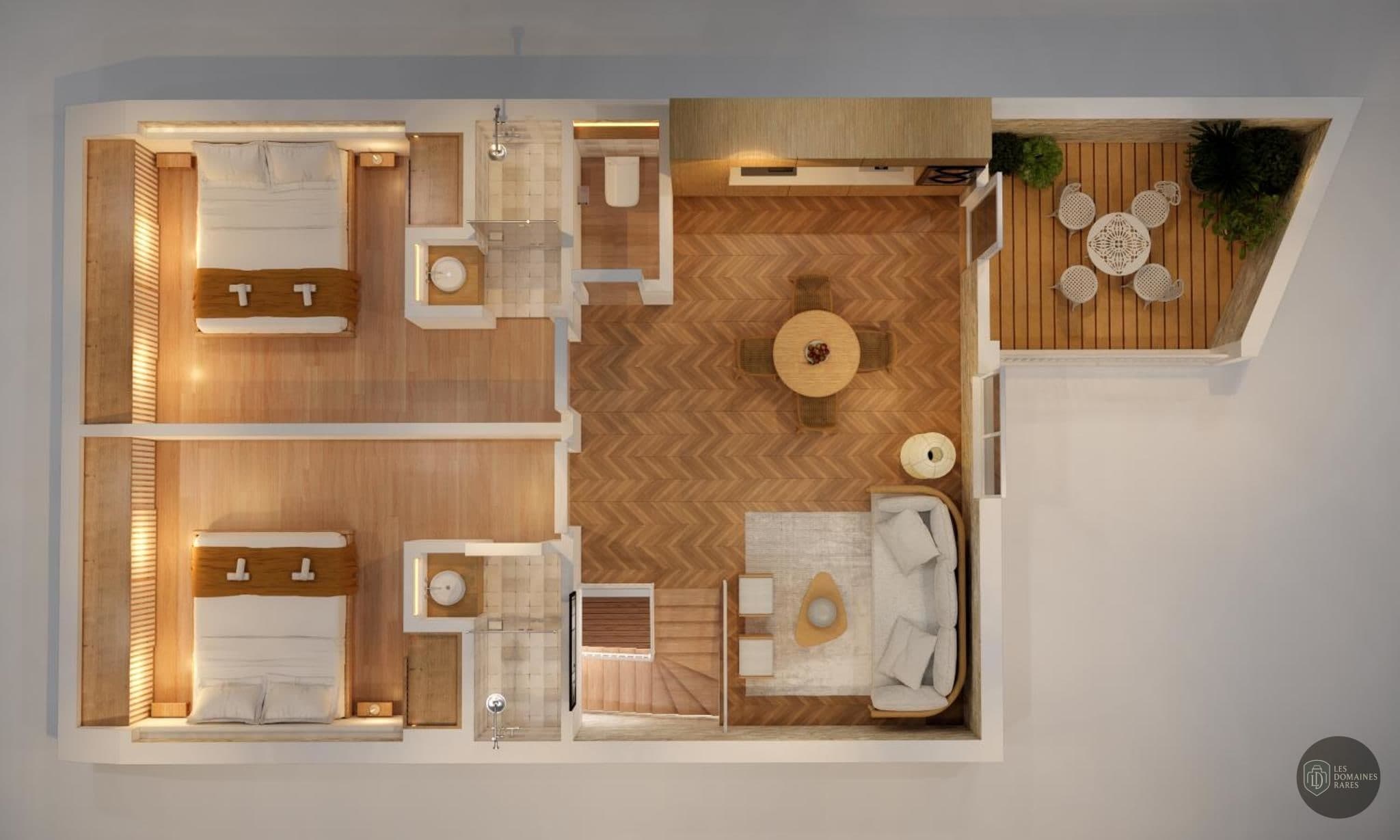 Vue du domaine Cosy Workplace Chartrons à Bordeaux en Nouvelle-Aquitaine