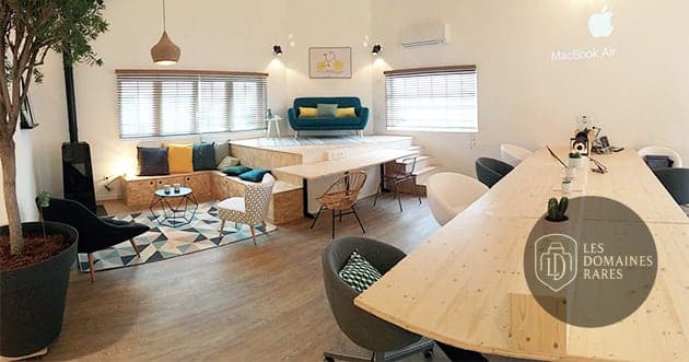 Espace intérieur du lieu Cowork en Ré à Loix en Nouvelle-Aquitaine