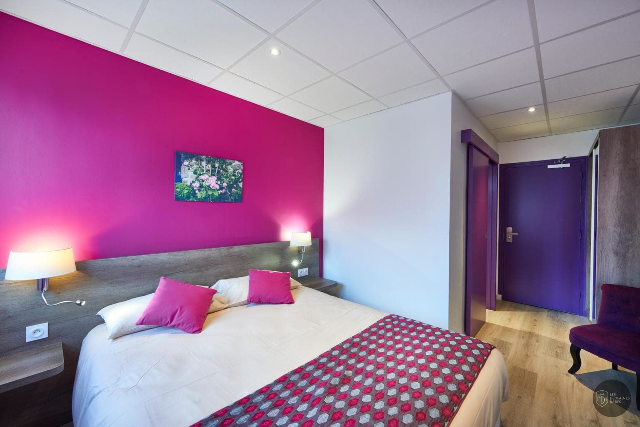 Chambre de l'hôtel Cozy Hôtel Morlaix à Plouigneau en Bretagne