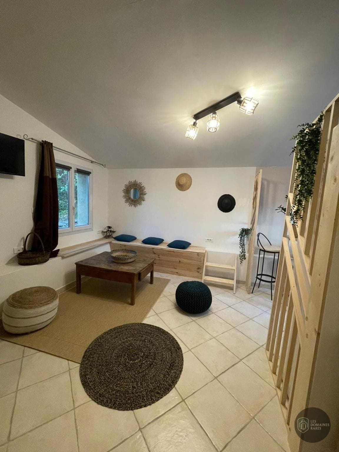 Espace intérieur du domaine Défi Nature à Frossay en Pays de la Loire