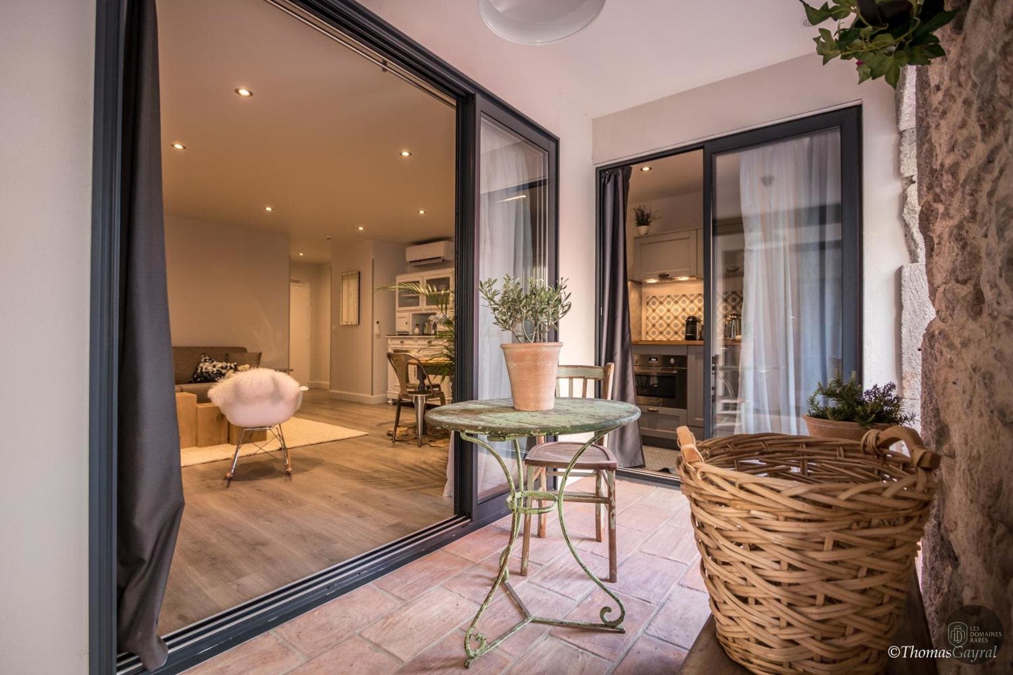 Vue extérieure de l'hôtel Demeure Terrisse en Occitanie