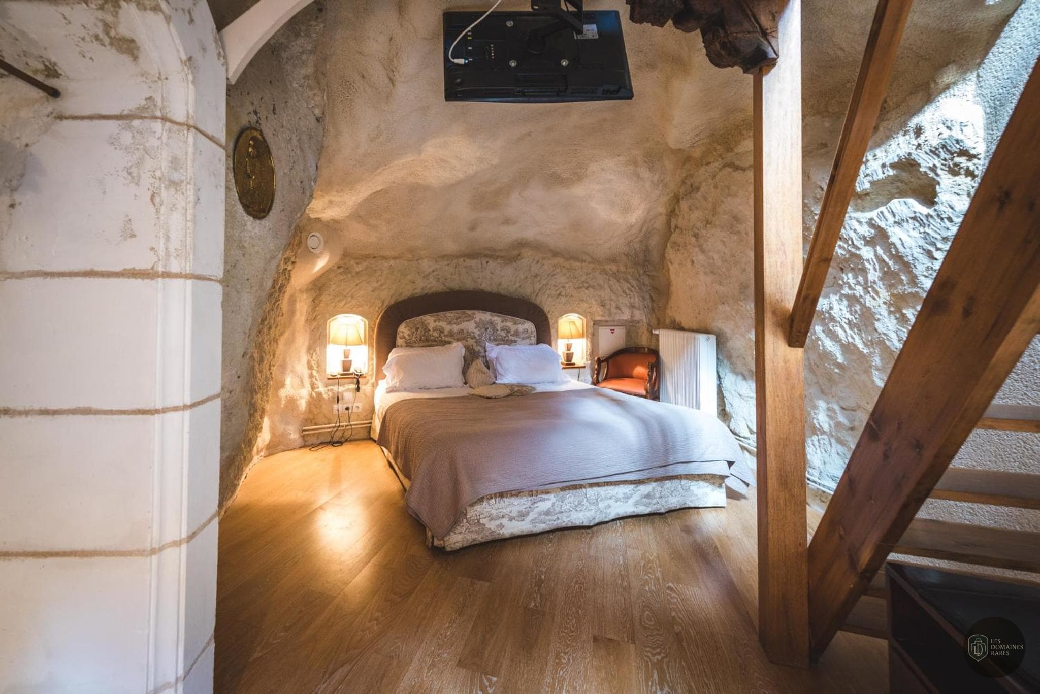 Chambre du lieu Demeure de la Vignole à Turquant en Pays de la Loire