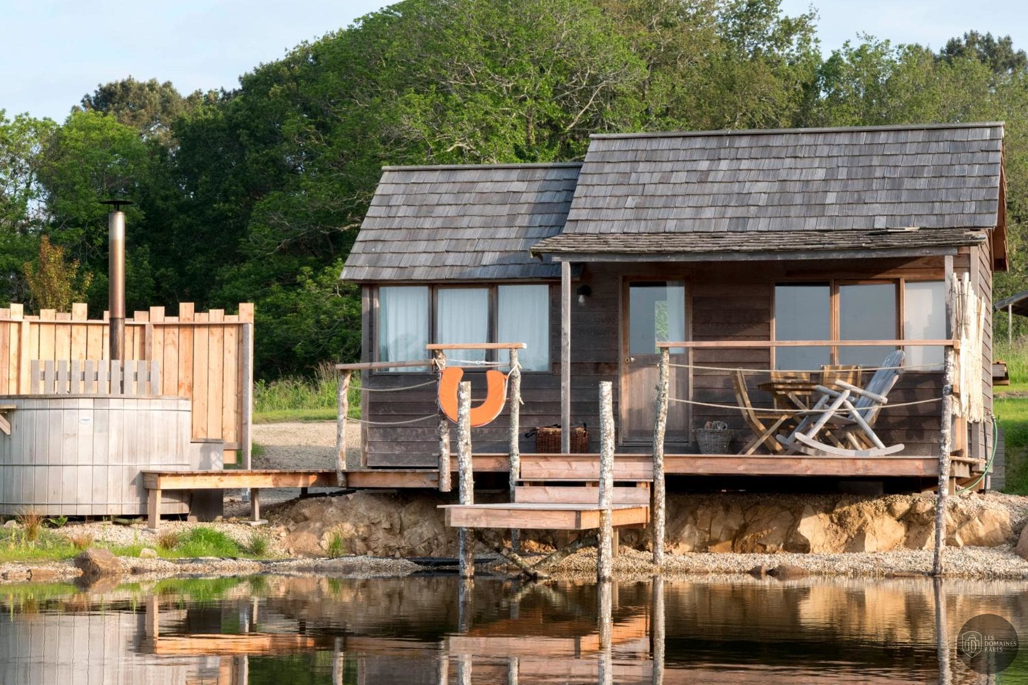 Vue extérieure du lieu Dihan Evasion à Ploemel en Bretagne