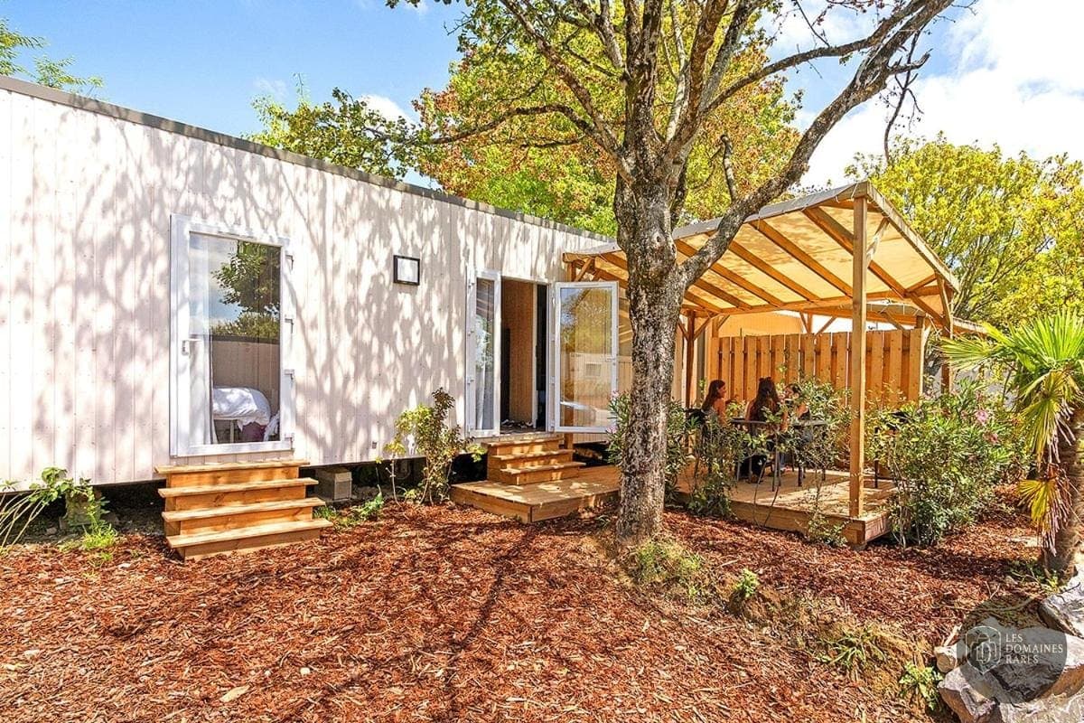 Vue extérieure de l'hôtel Domaine Berrua à Bidart en Nouvelle-Aquitaine