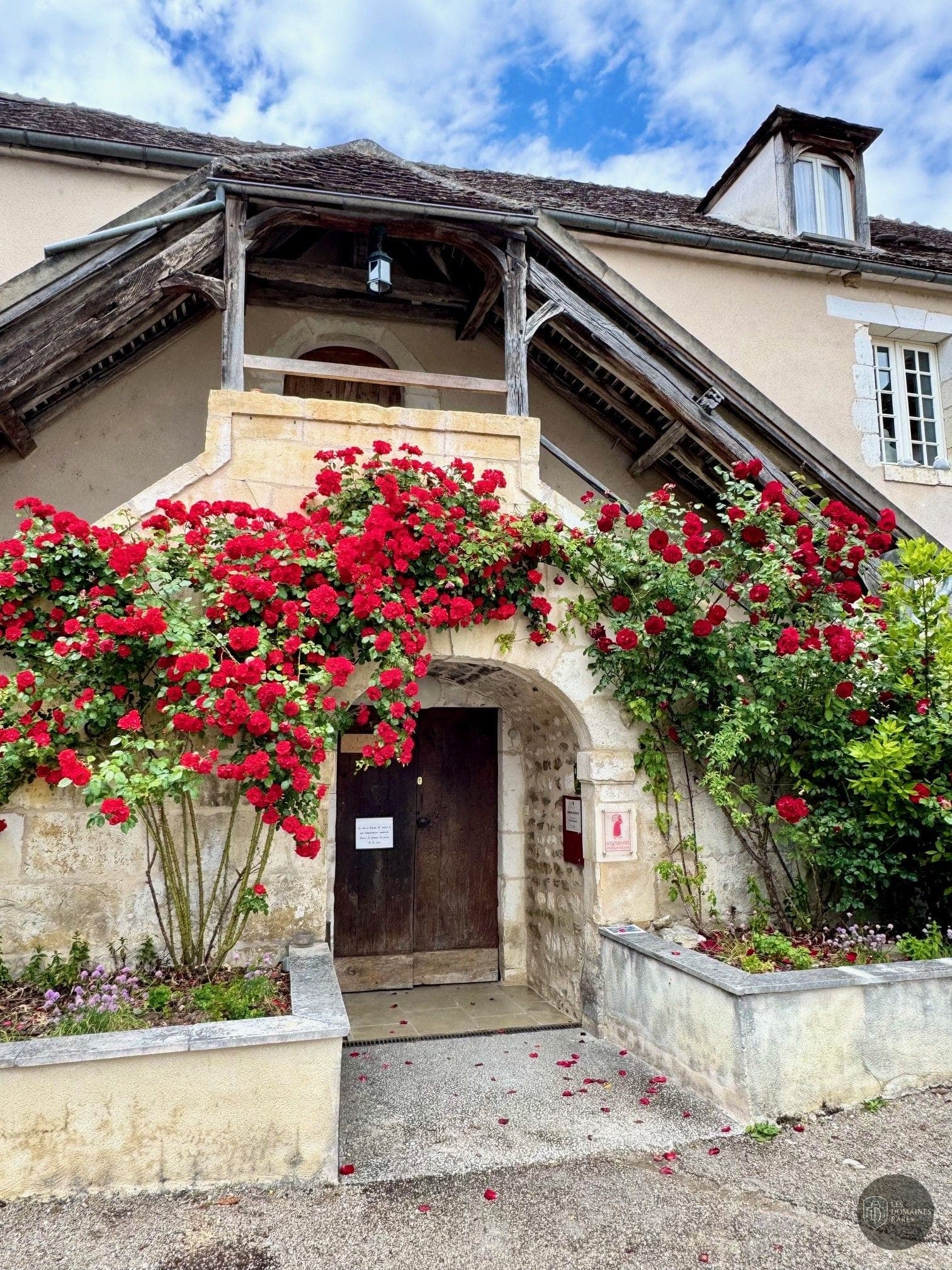 Vue extérieure du domaine Domaine Borgnat en Bourgogne-Franche-Comté