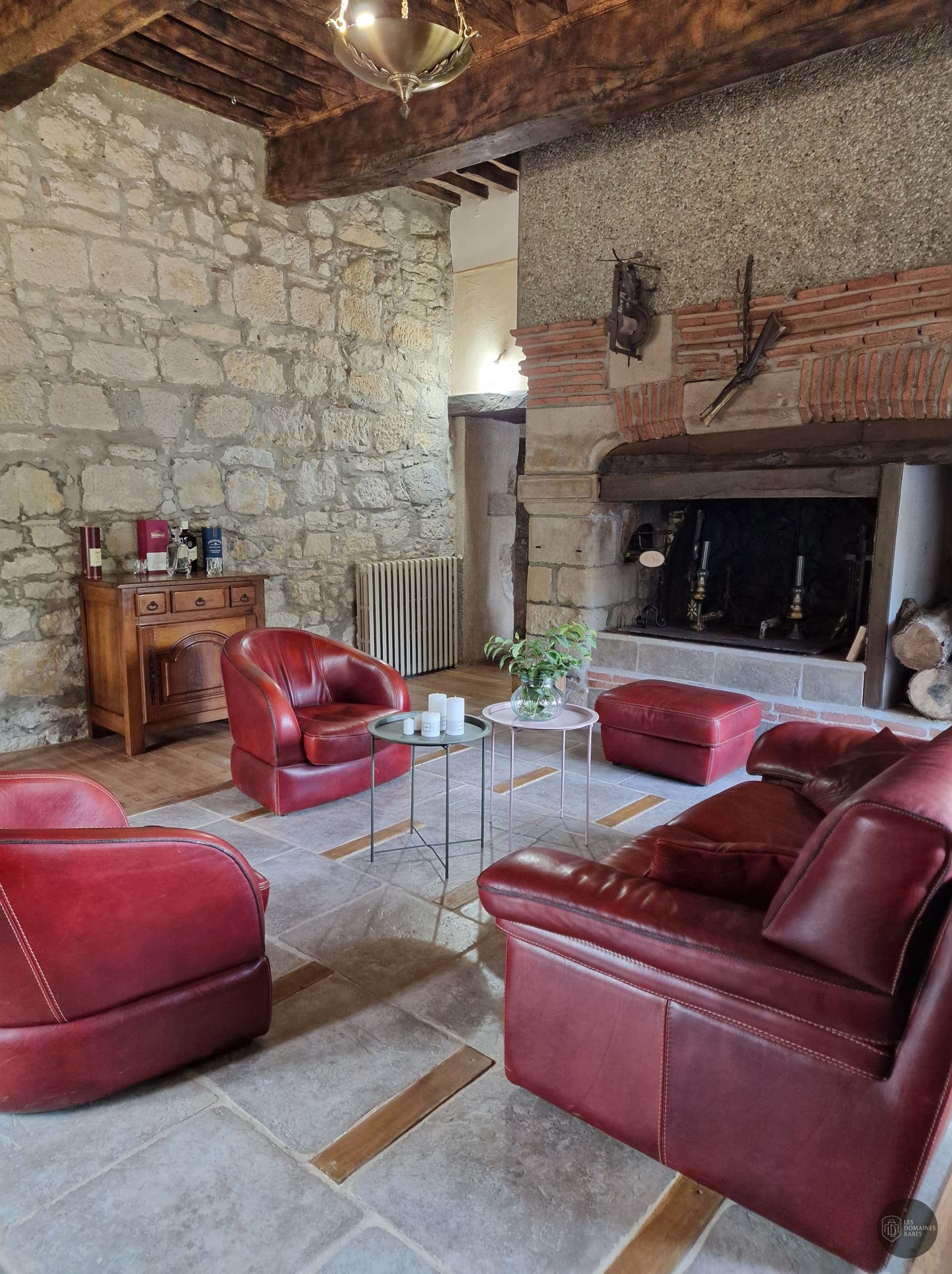 Espace intérieur du domaine Domaine Del Luz en Occitanie