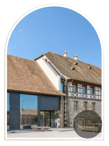 Vue extérieure du domaine Domaine Imodis à Saessolsheim en Grand Est
