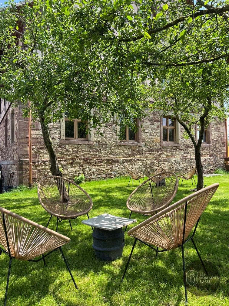 Vue extérieure du domaine Domaine Imodis à Saessolsheim en Grand Est