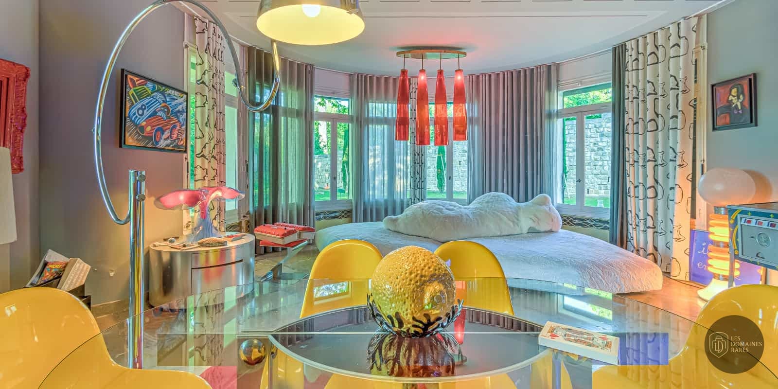 Chambre du domaine Domaine La Migranière à Aix en Provence-Alpes-Côte d'Azur - séminaire bouches-du-rhône