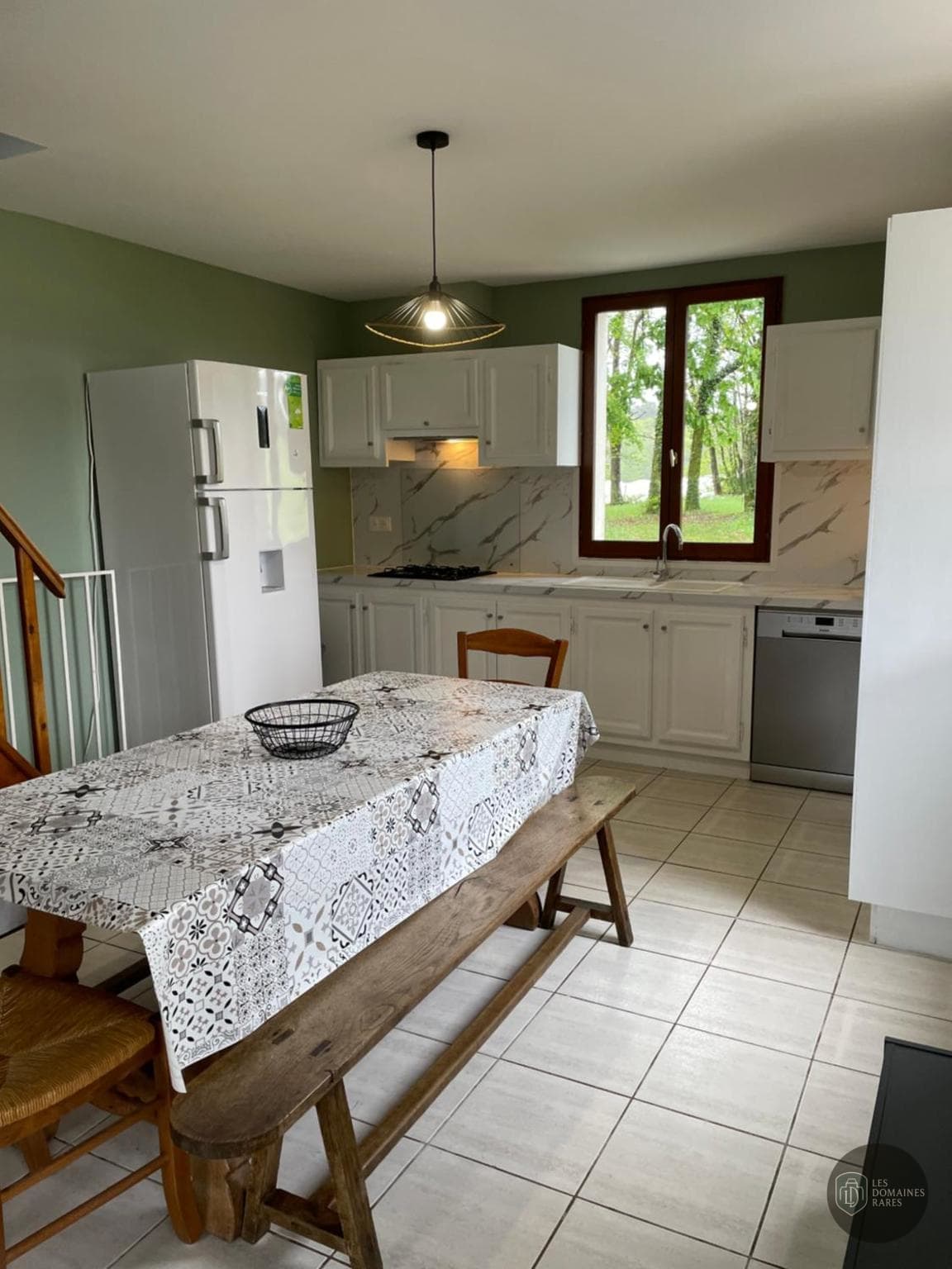 Vue extérieure du domaine Domaine Lacampagne en Nouvelle-Aquitaine