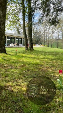 Vue extérieure du domaine Domaine Le Corbusson en Pays de la Loire