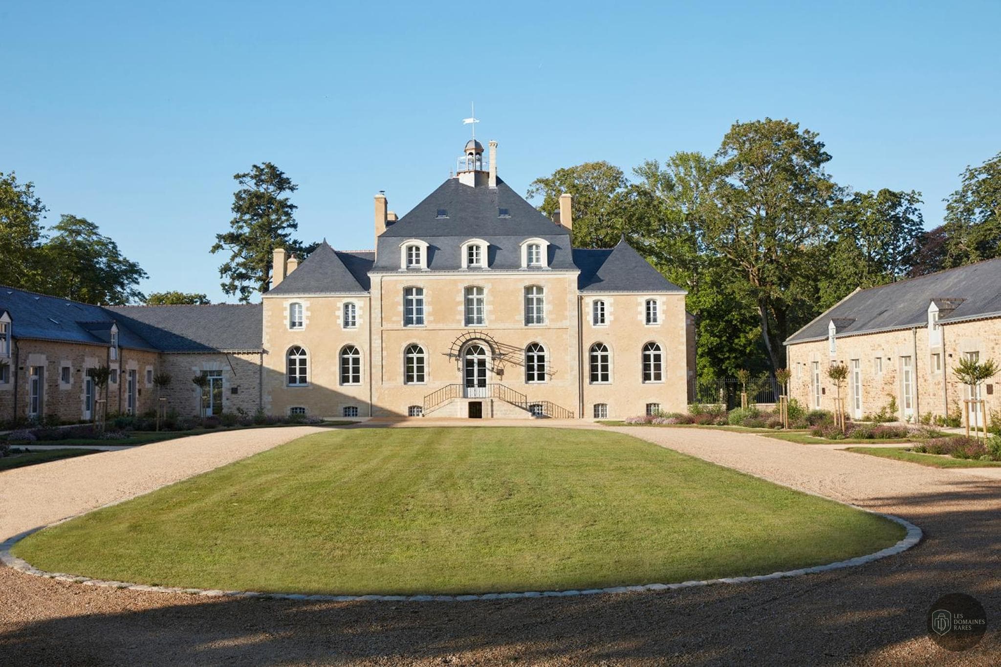 Vue extérieure du domaine Domaine Le Mezo à Ploeren en Bretagne
