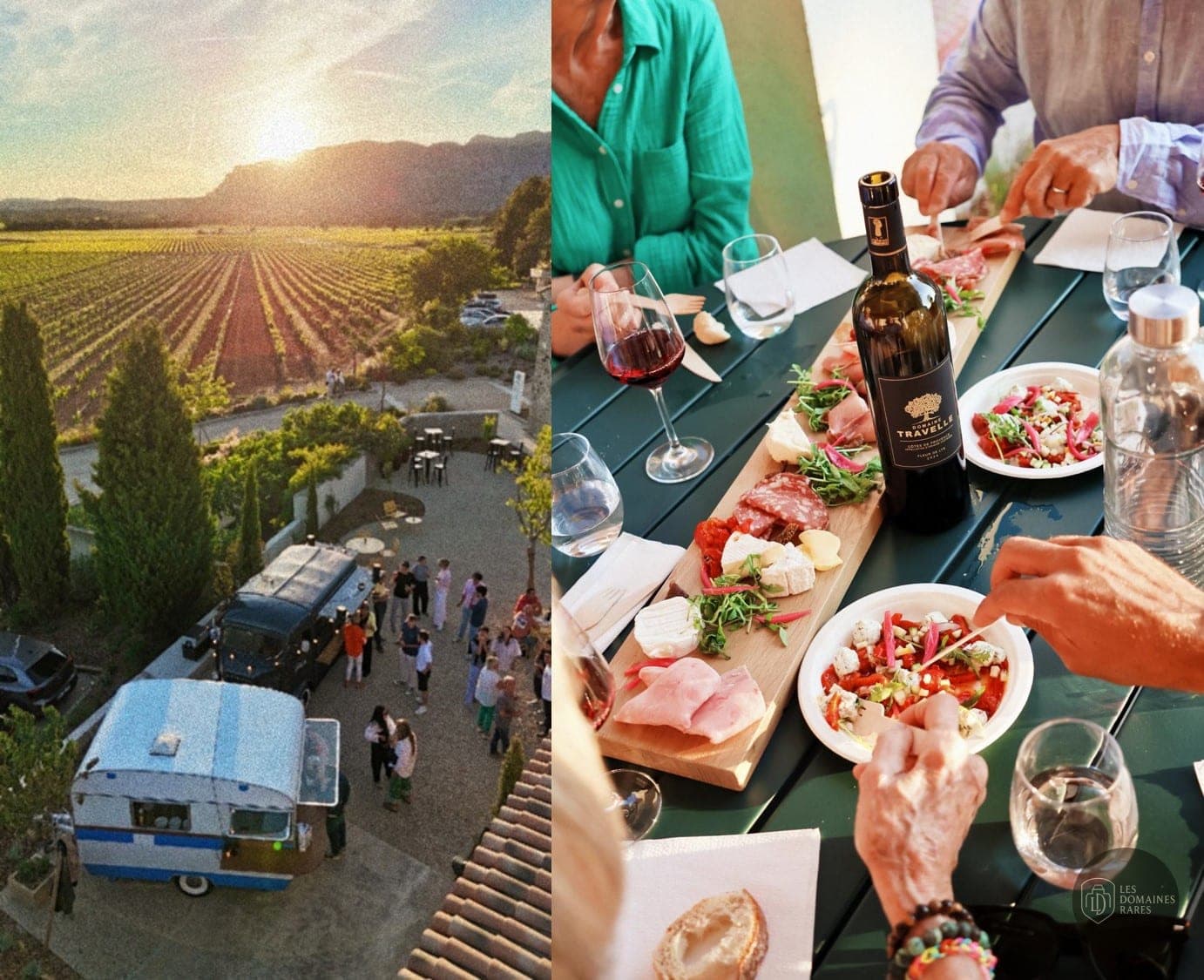 Restaurant du domaine Domaine Travelle en Provence-Alpes-Côte d'Azur - séminaire puyloubier, france