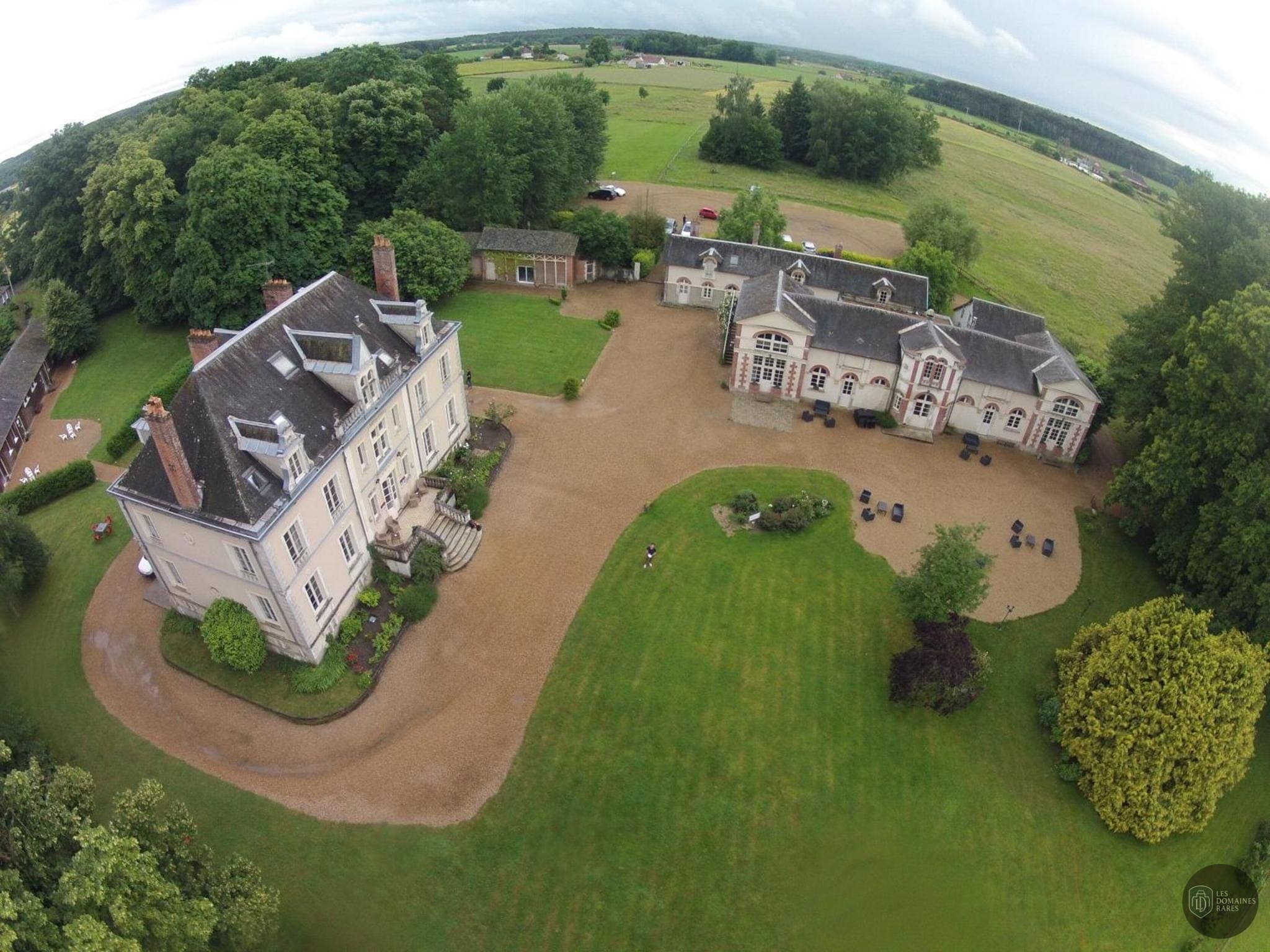 Vue extérieure du domaine Domaine de Bel Air en Pays de la Loire