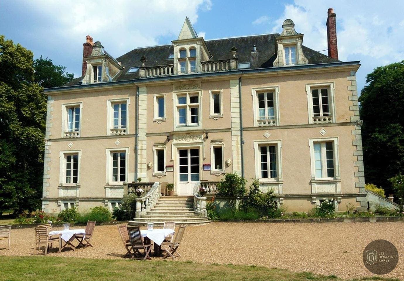 Vue extérieure du domaine Domaine de Bel Air en Pays de la Loire