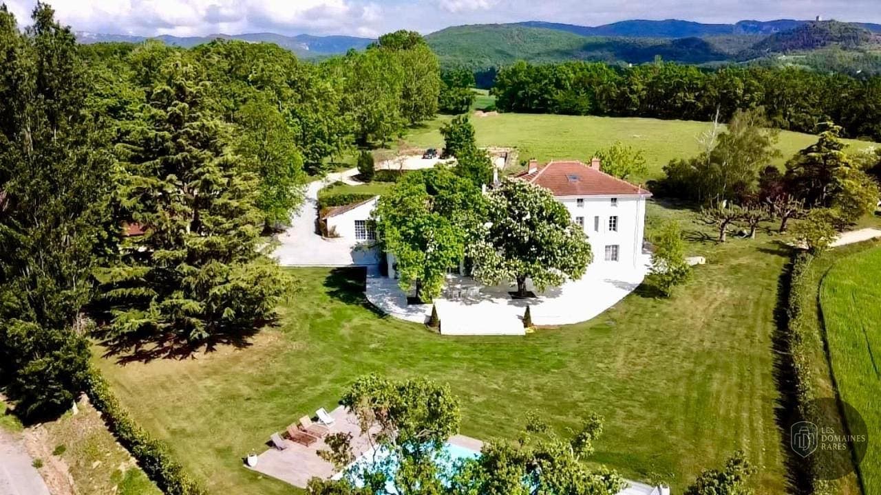 Chambre du domaine Domaine de Bonaveau à Barcelonne en Auvergne-Rhône-Alpes