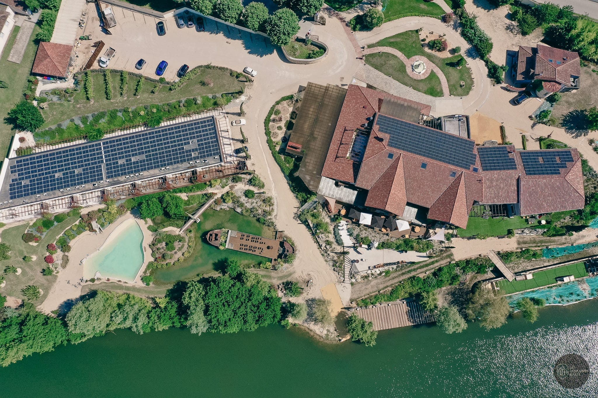 Vue extérieure du domaine Domaine de Bugatel en Nouvelle-Aquitaine