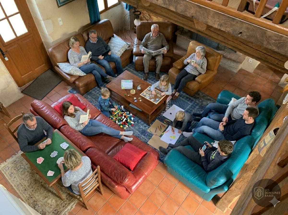 Espace intérieur du domaine Domaine de Busseroux en Nouvelle-Aquitaine