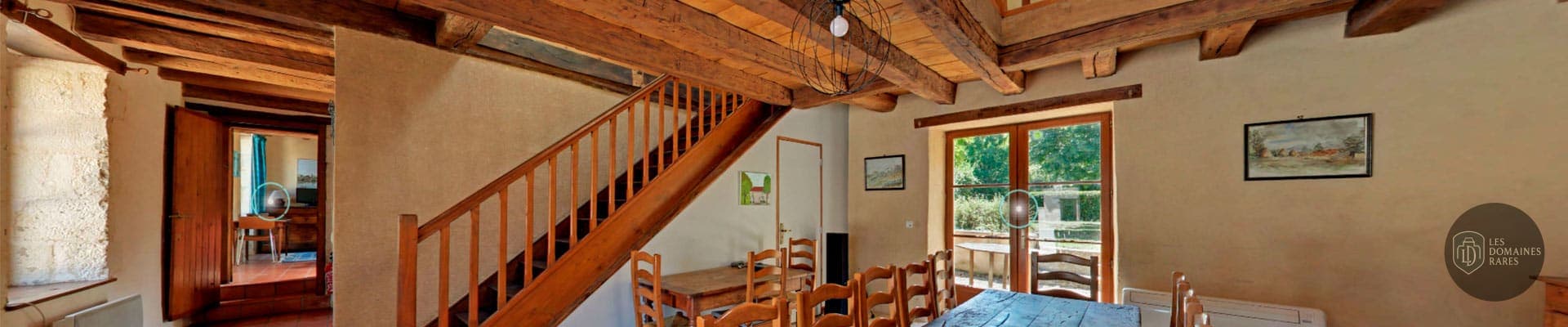 Espace intérieur du domaine Domaine de Busseroux en Nouvelle-Aquitaine