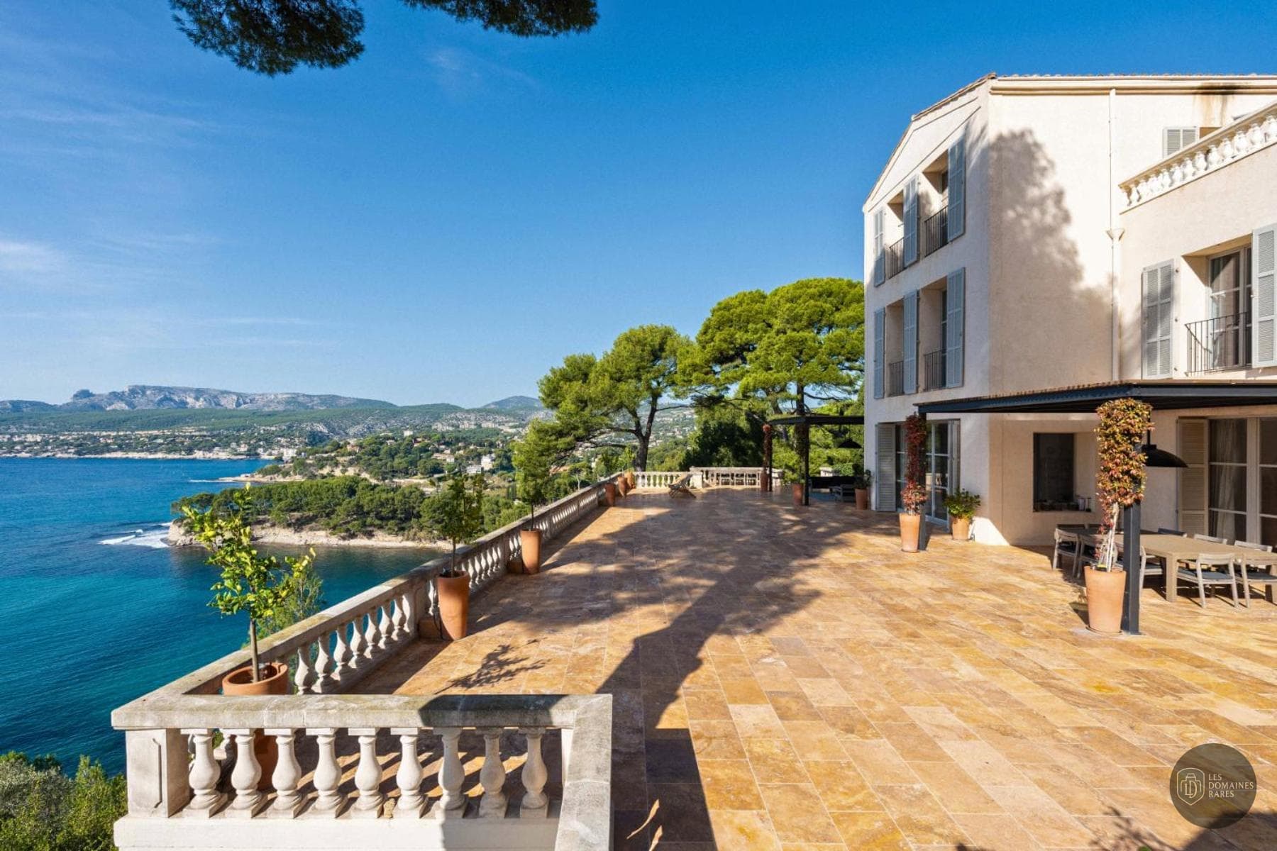Vue du domaine Domaine de Canaille à Cassis en Provence-Alpes-Côte d'Azur