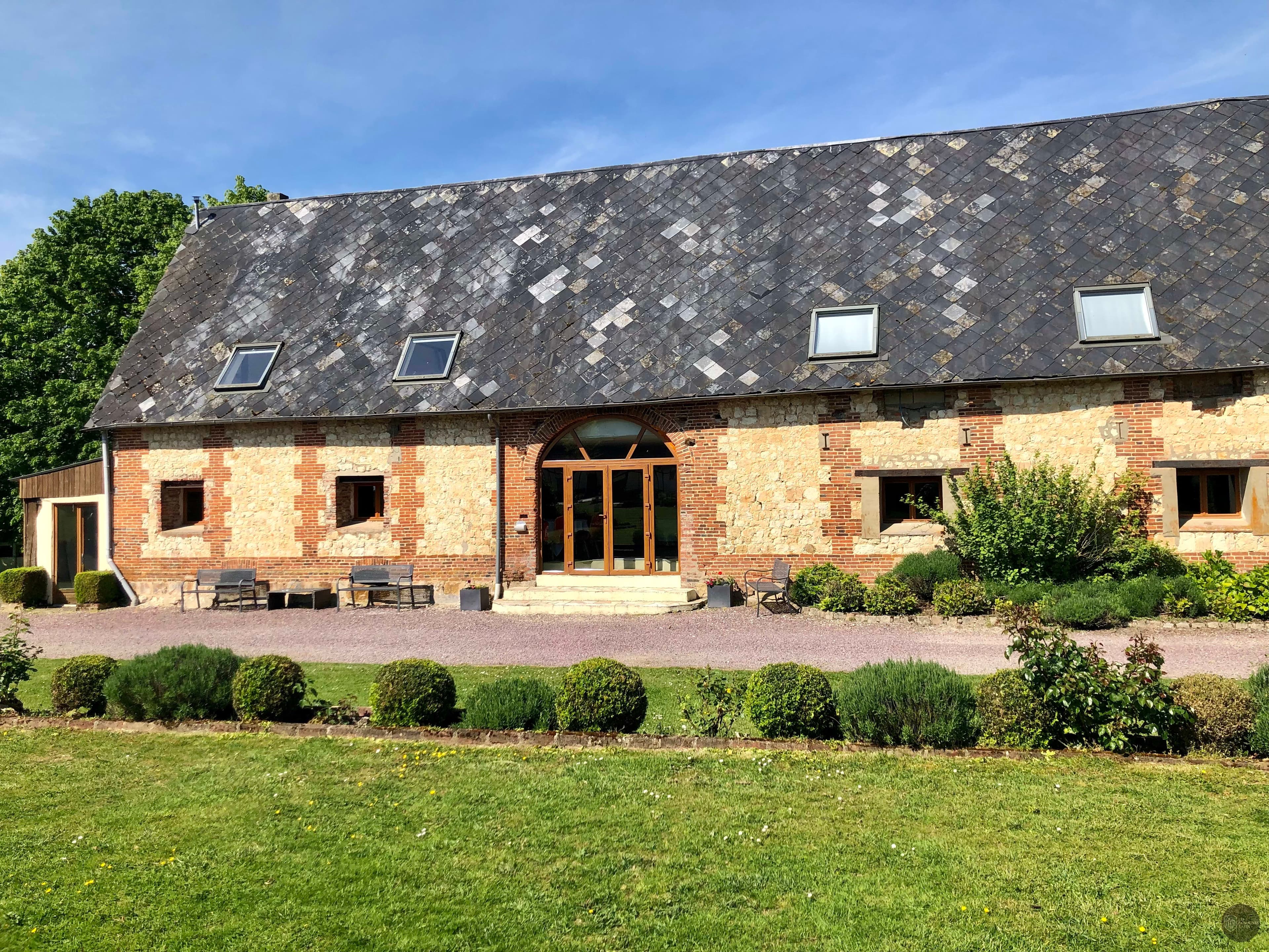 Vue extérieure du domaine Domaine de Clairval à Argueil en Normandie