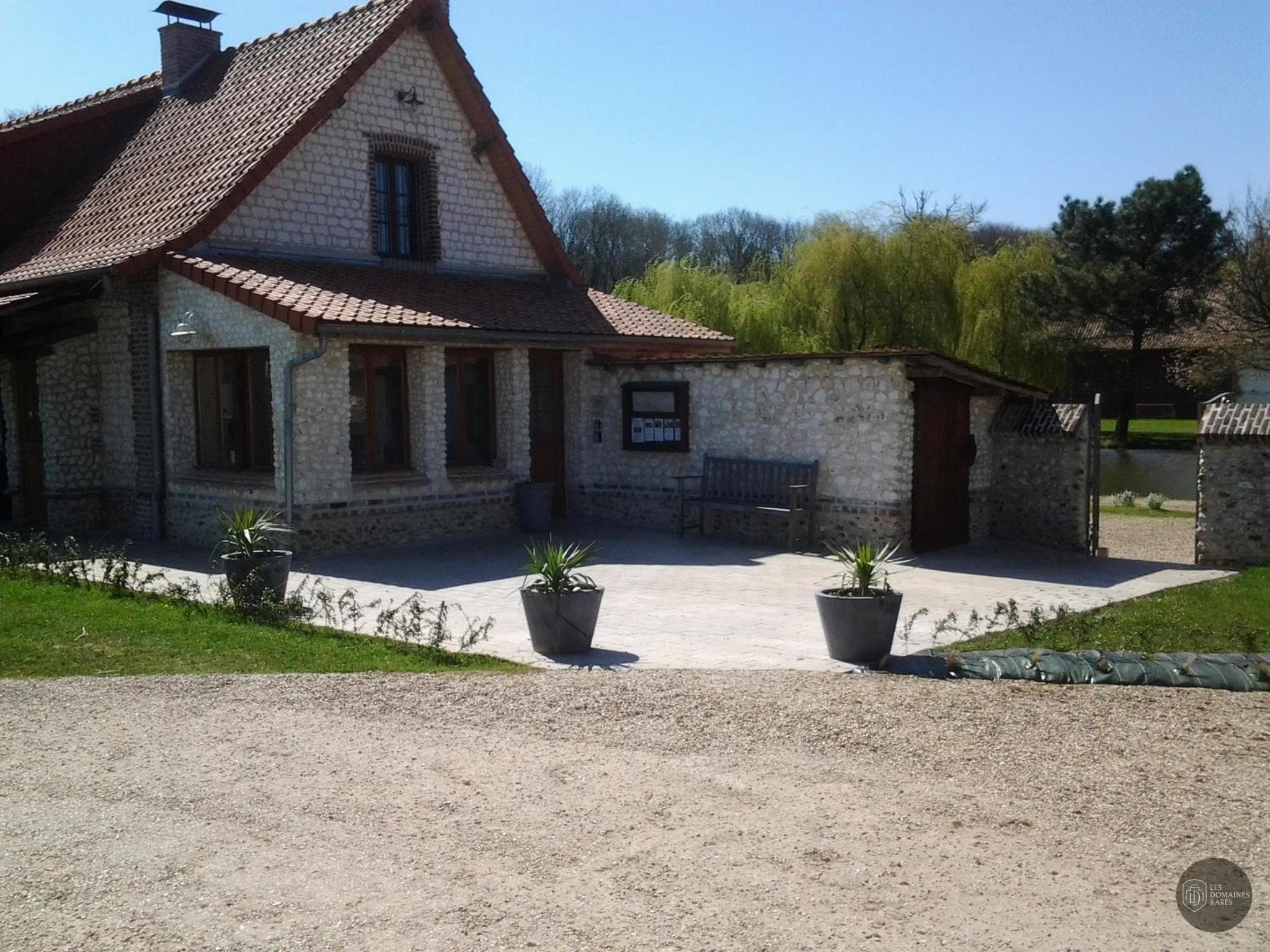 Chambre du domaine Domaine de Collen à Le en Hauts-de-France - séminaire brimeux, france