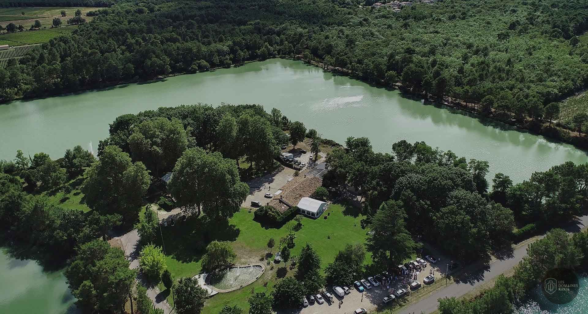Vue extérieure du domaine Domaine de Cordet à Arsac en Nouvelle-Aquitaine