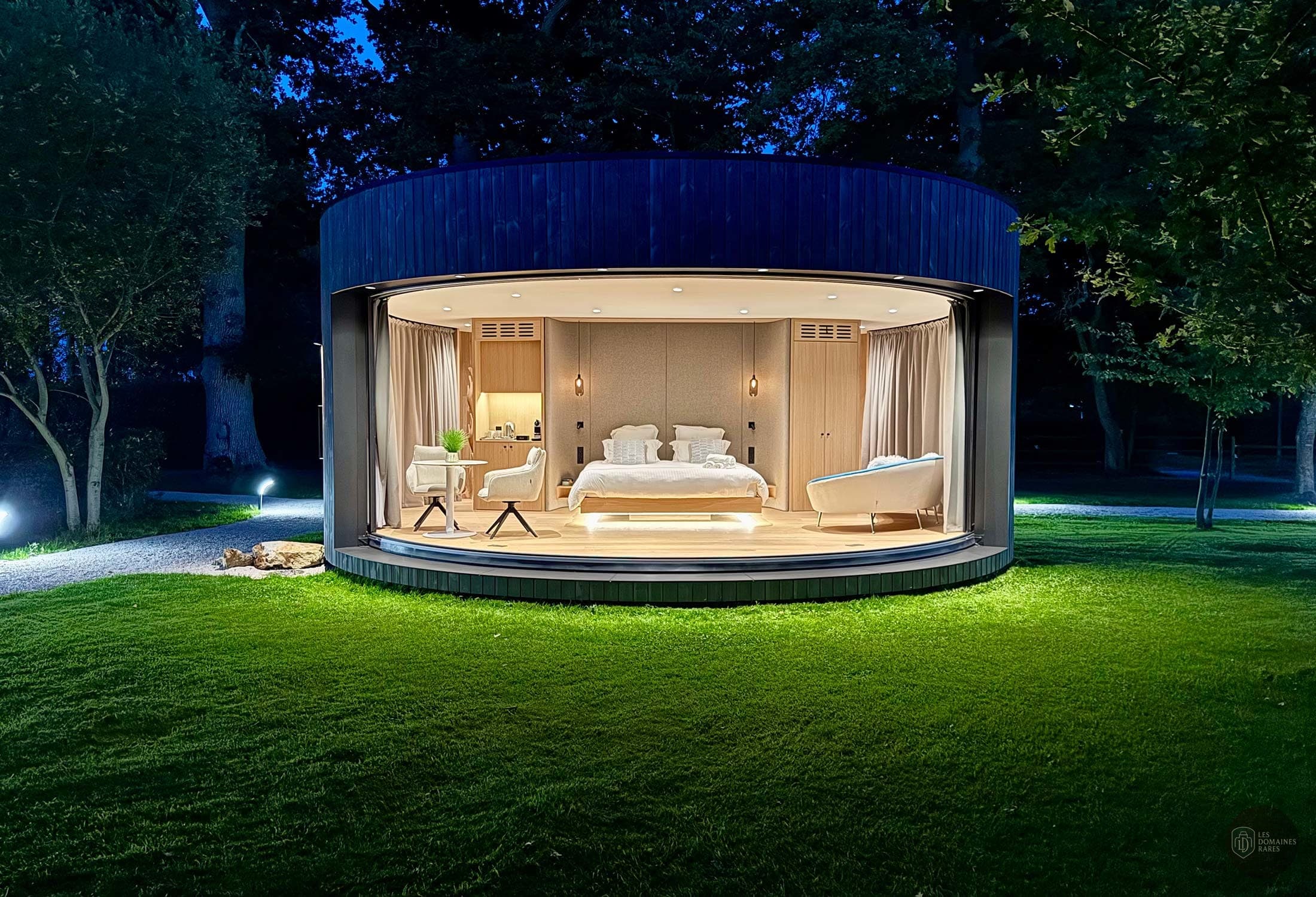 Chambre du domaine Domaine de Cussy en Normandie