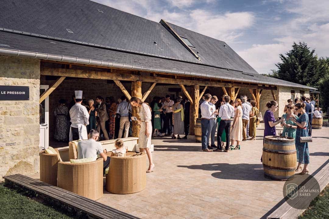 Vue extérieure du domaine Domaine de Cussy en Normandie