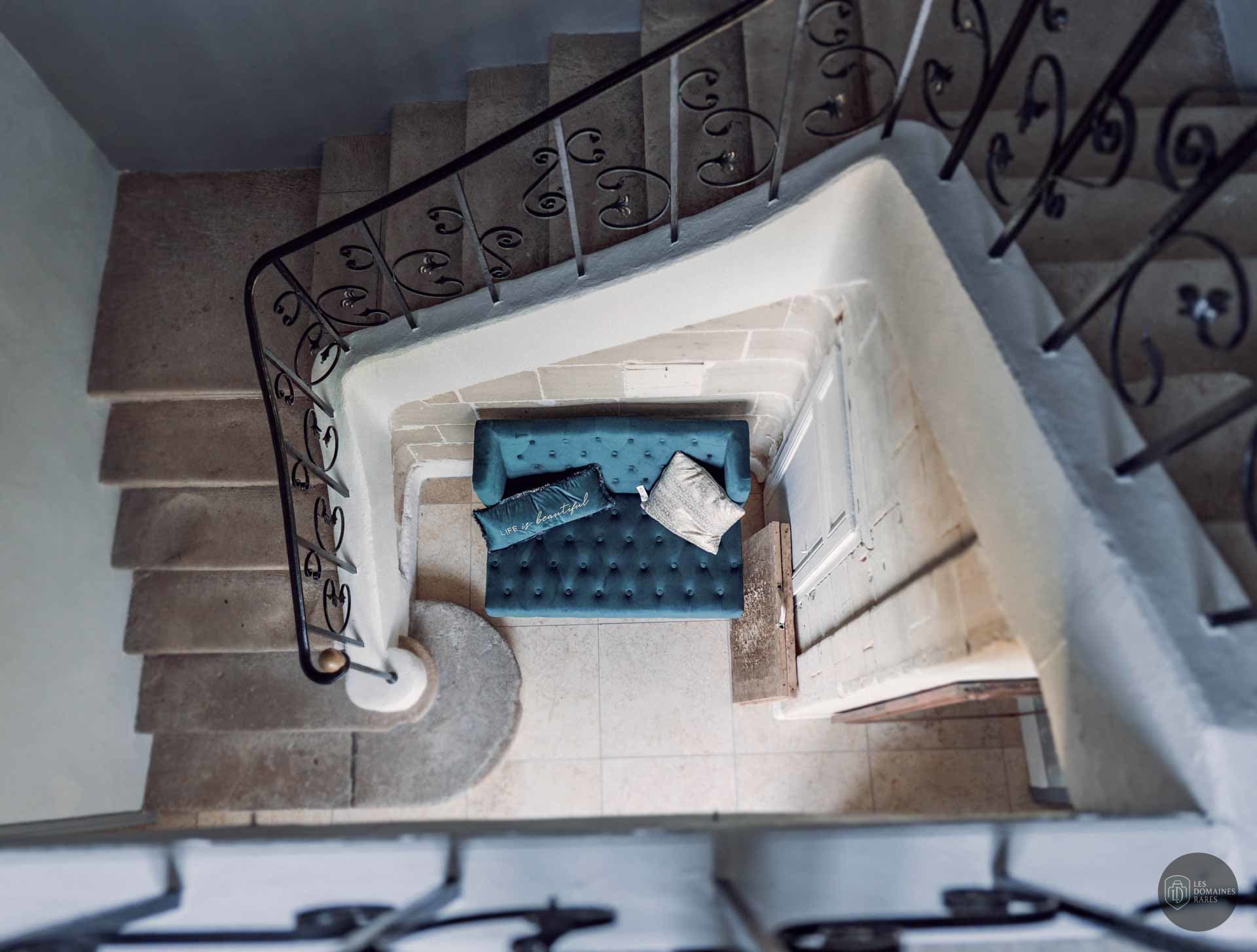 Espace intérieur du domaine Domaine de Cussy en Normandie