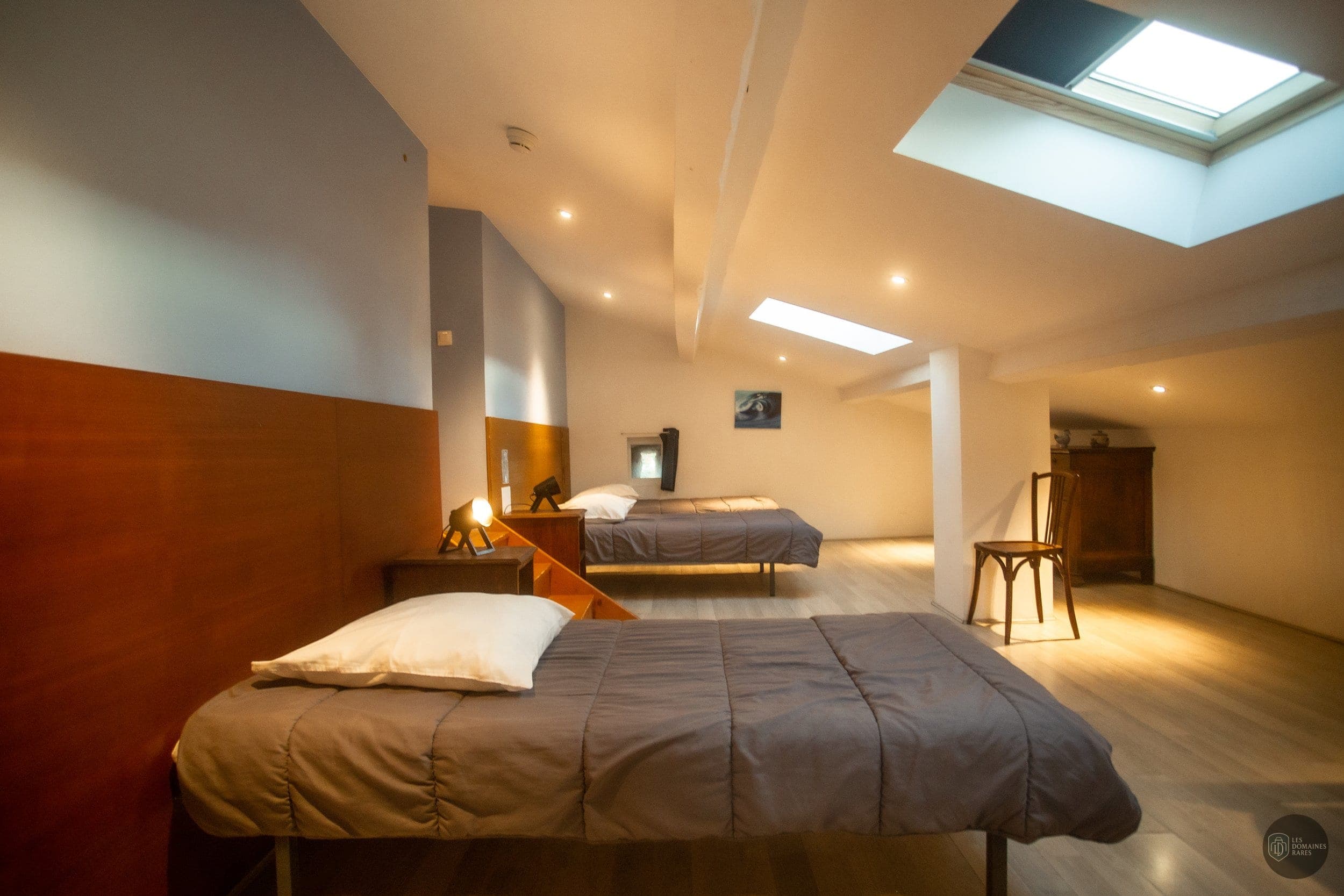 Chambre du domaine Domaine de Damian à Vesc en Auvergne-Rhône-Alpes - séminaire drôme
