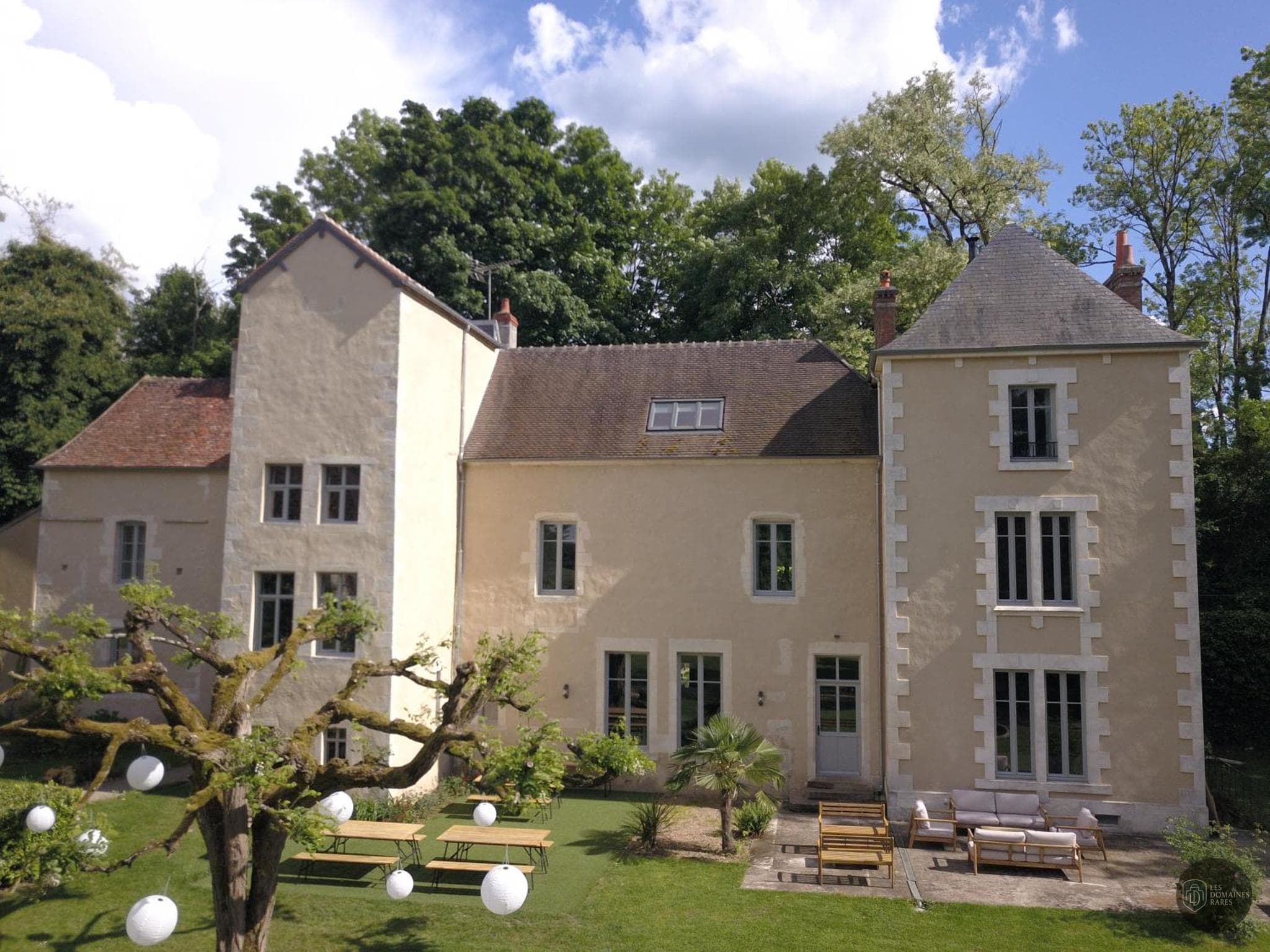 Vue extérieure du domaine Domaine de Forges en Normandie