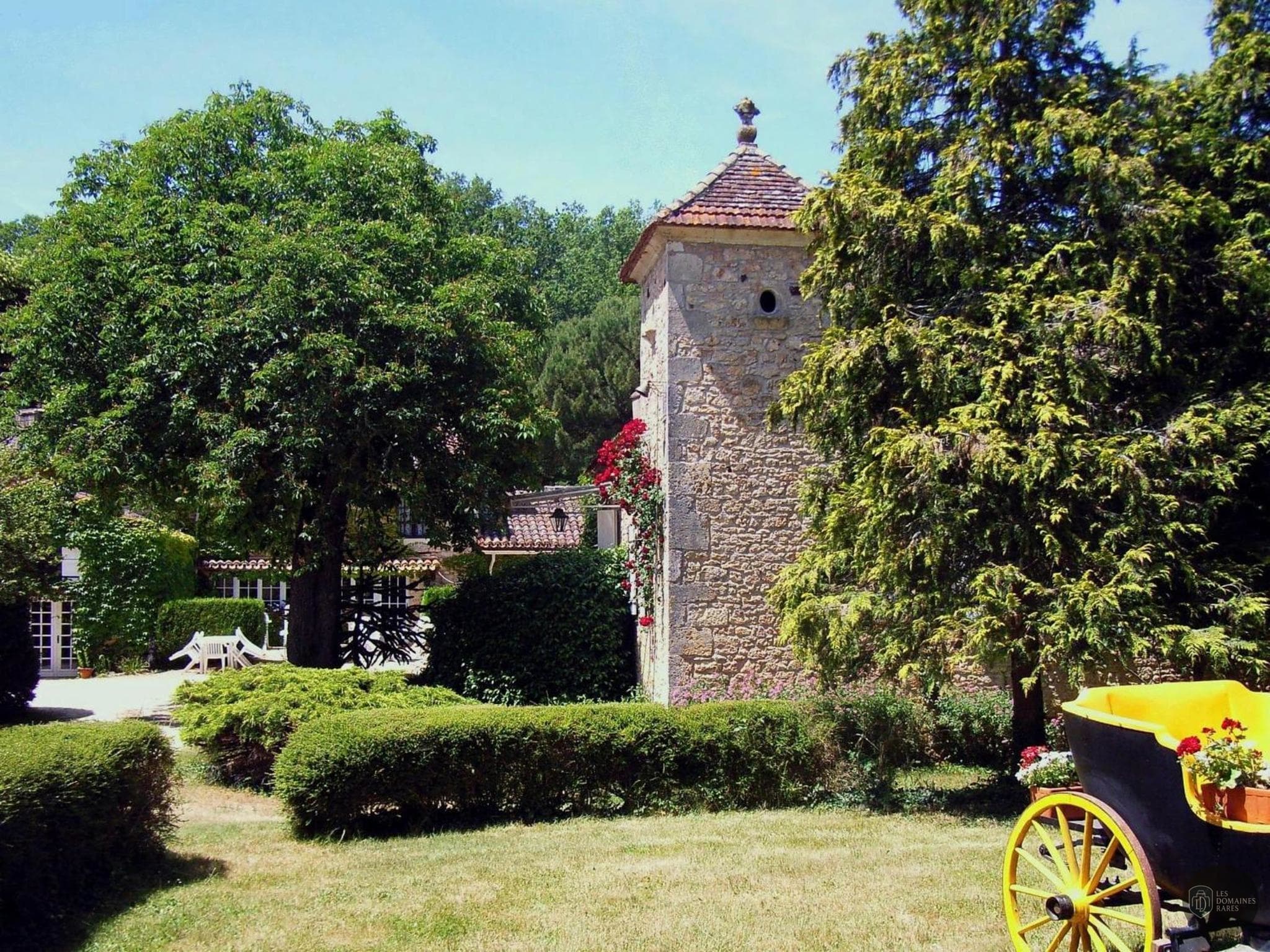 Vue extérieure du domaine Domaine de Gavaudun à Gavaudun en Nouvelle-Aquitaine