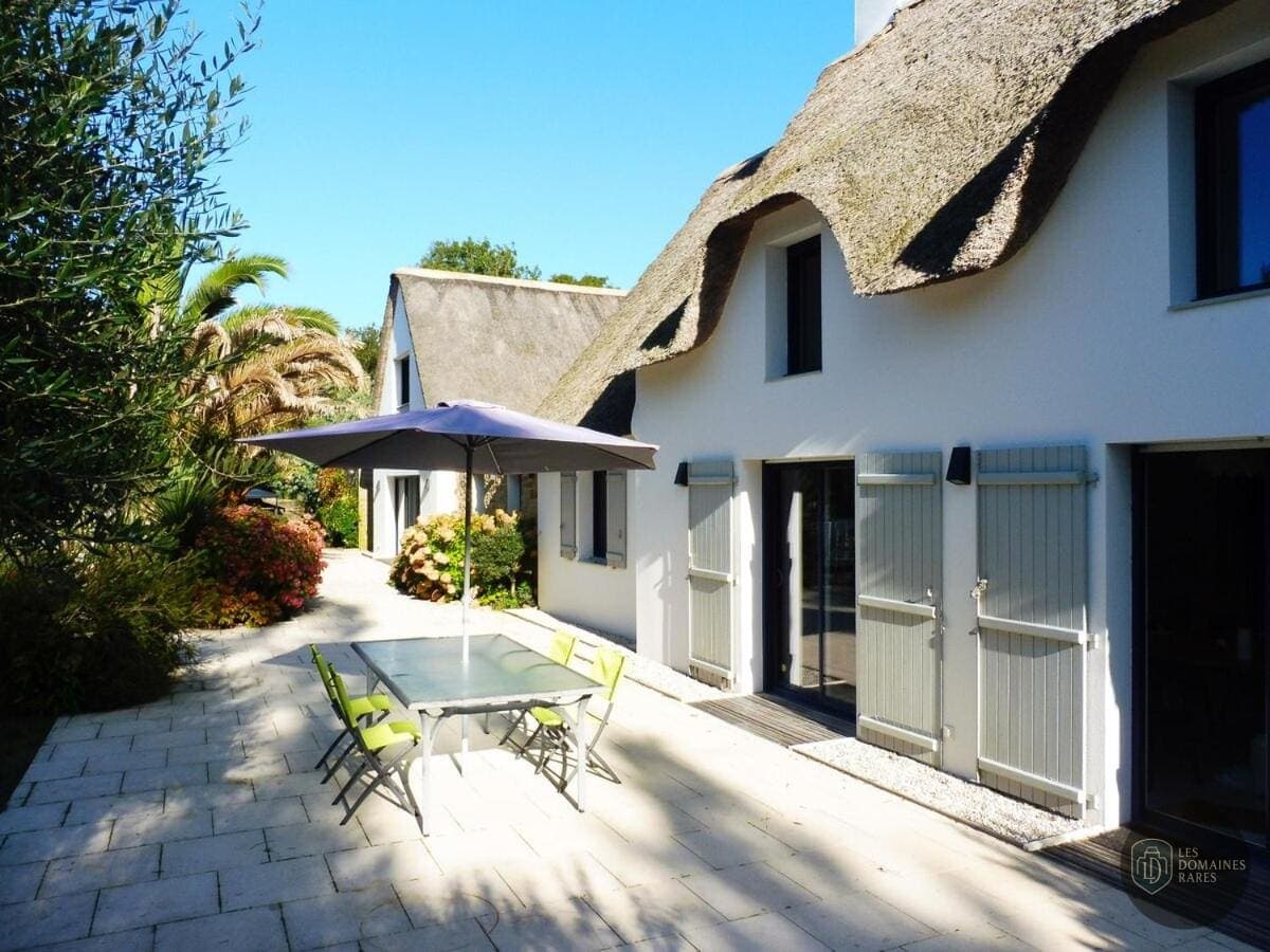 Vue extérieure du domaine Domaine de Kervenet en Pays de la Loire