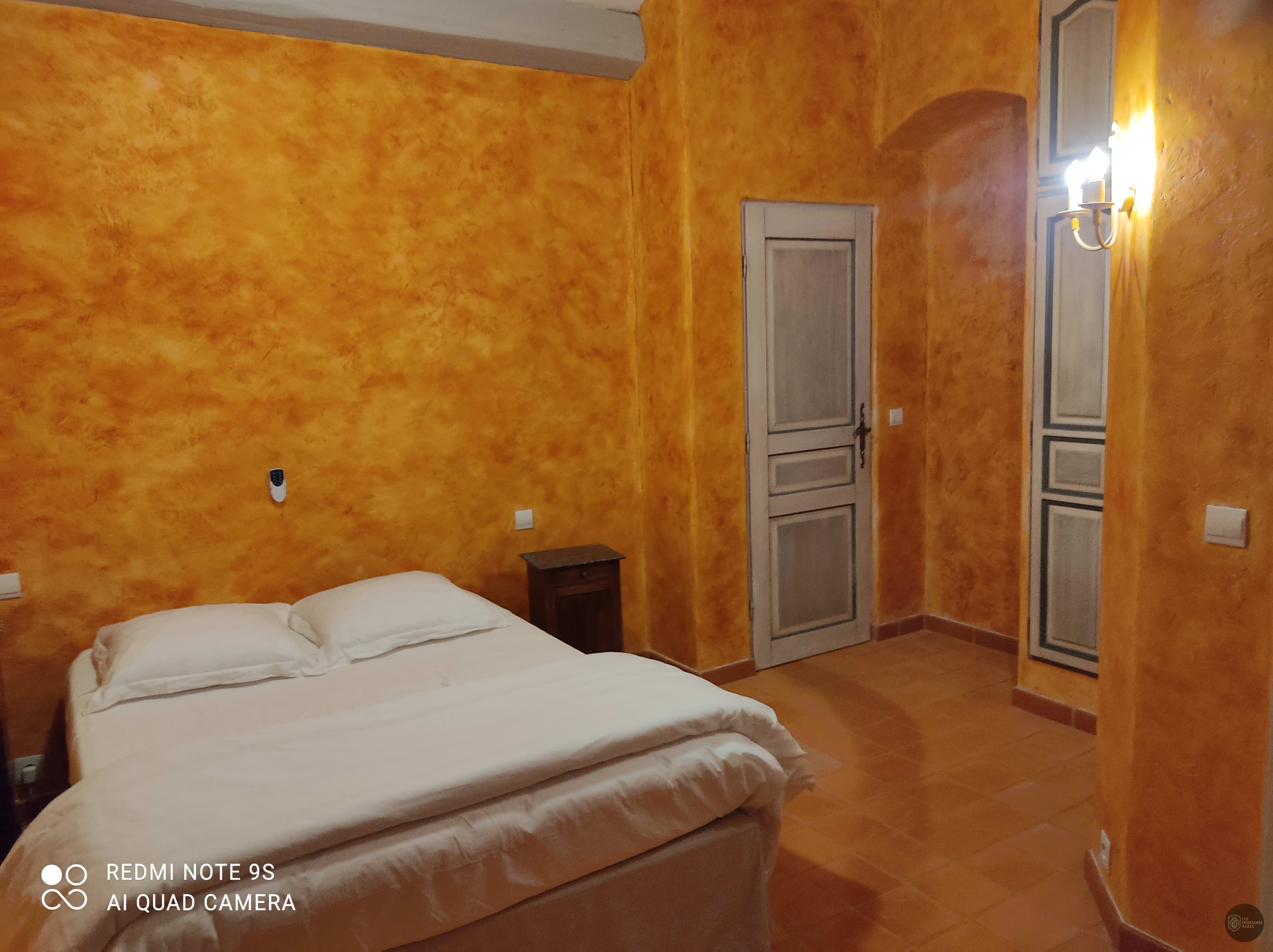 Chambre du château Domaine de Lauvergnac à La en Pays de la Loire