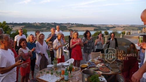 Vue extérieure du domaine Domaine de Milhas en Occitanie