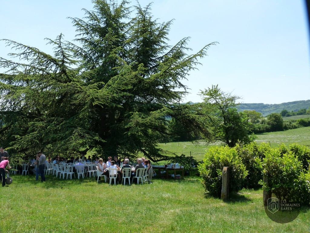 Vue extérieure du domaine Domaine de Morlay en Bourgogne-Franche-Comté