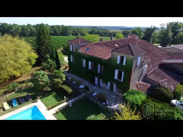 Vue extérieure du domaine Domaine de Paguy en Nouvelle-Aquitaine