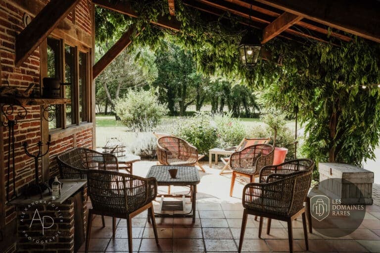 Vue extérieure du domaine Domaine de Petiosse en Nouvelle-Aquitaine
