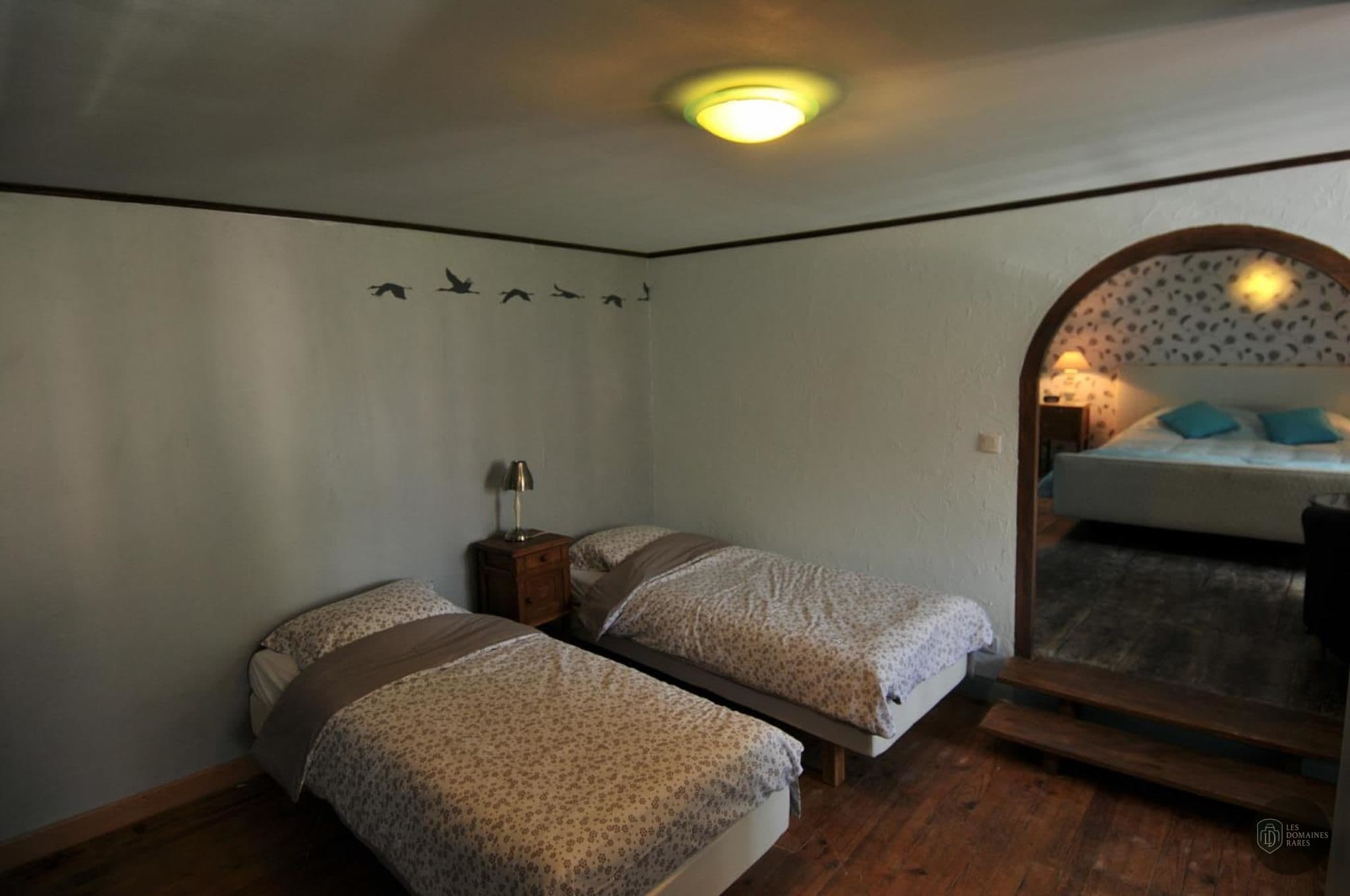 Chambre du domaine Domaine de Providence en Pays de la Loire - séminaire le poiré-sur-vie