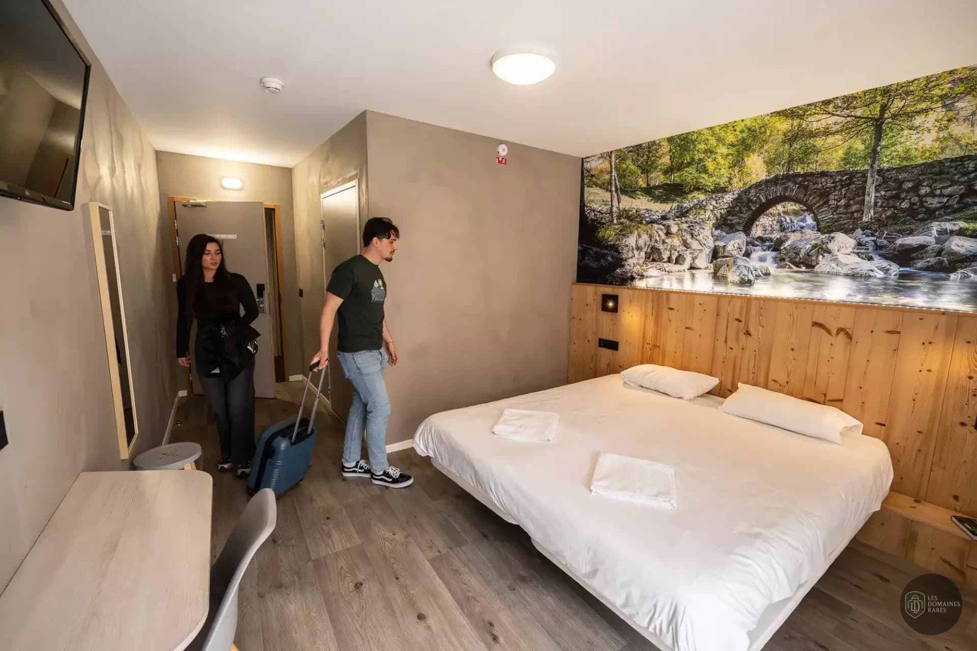 Chambre du domaine Domaine de Pyrène à Cauterets en Occitanie - séminaire hautes-pyrénées
