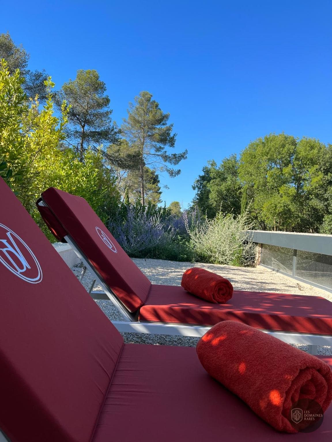 Vue du domaine Domaine de Valmouriane en Provence-Alpes-Côte d'Azur
