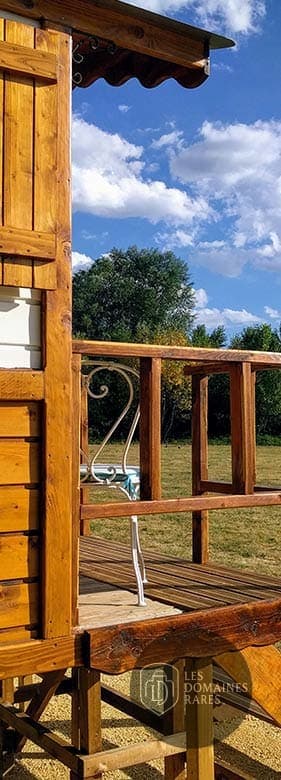 Vue extérieure du domaine Domaine de Valsoyo à Upie en Auvergne-Rhône-Alpes