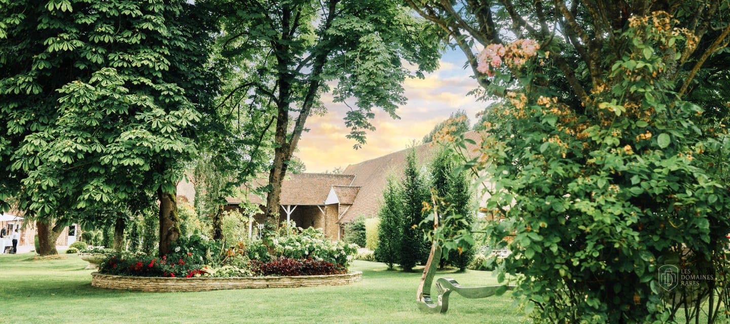 Vue extérieure du domaine Domaine de Vaujoly en Centre-Val de Loire