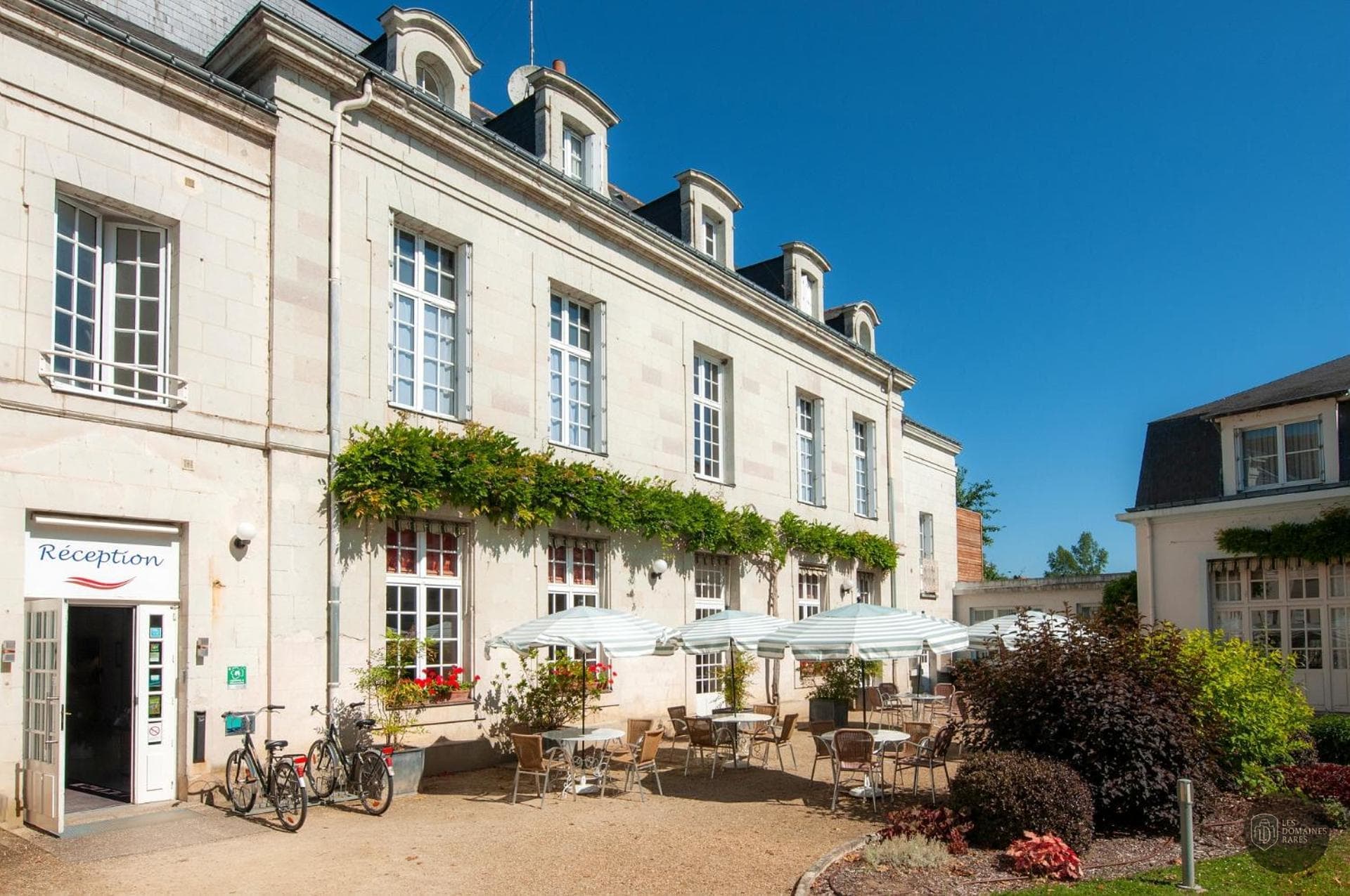 Vue du domaine Domaine de la Blairie à Saumur en Pays de la Loire