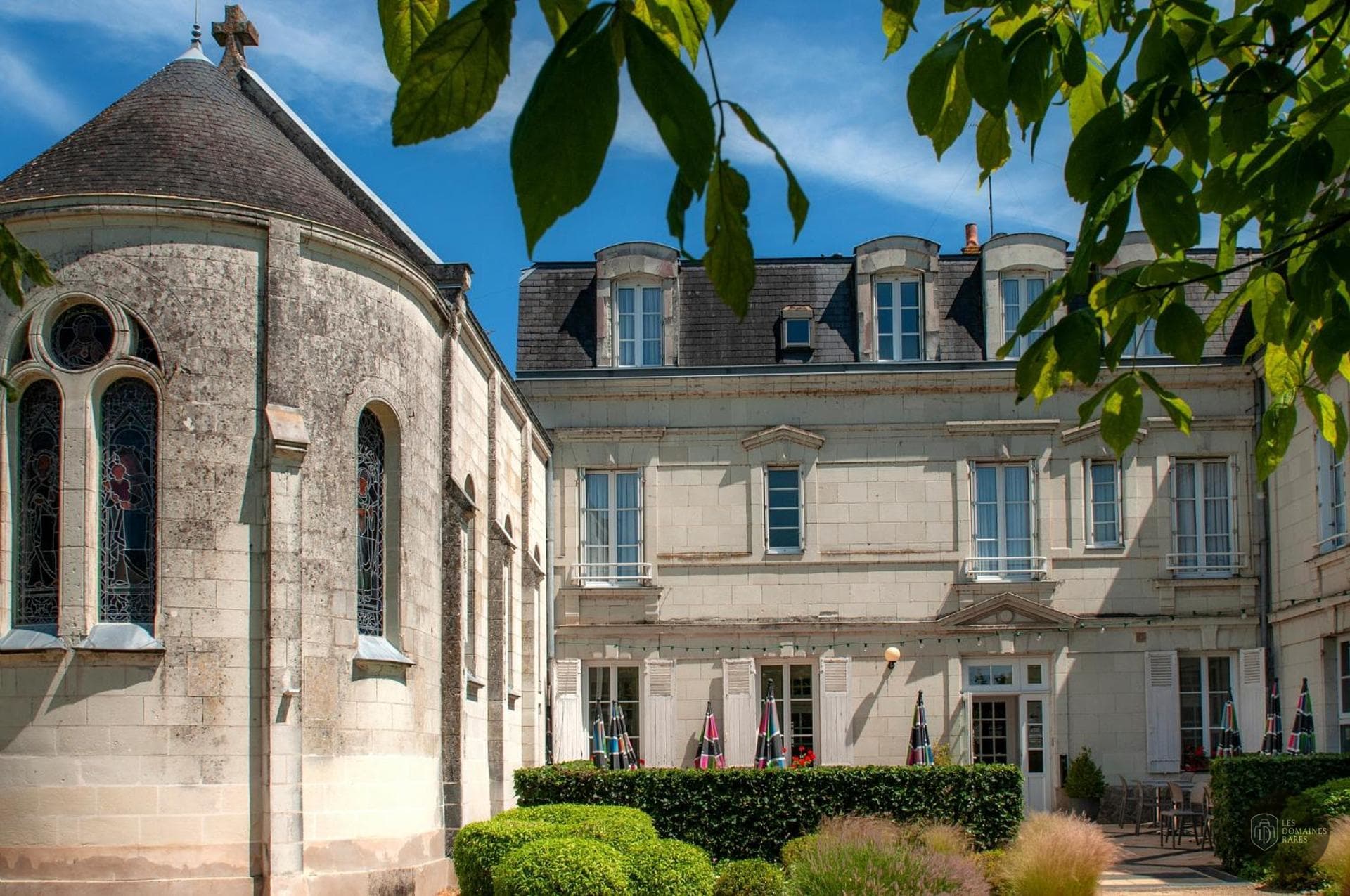 Vue du domaine Domaine de la Blairie à Saumur en Pays de la Loire
