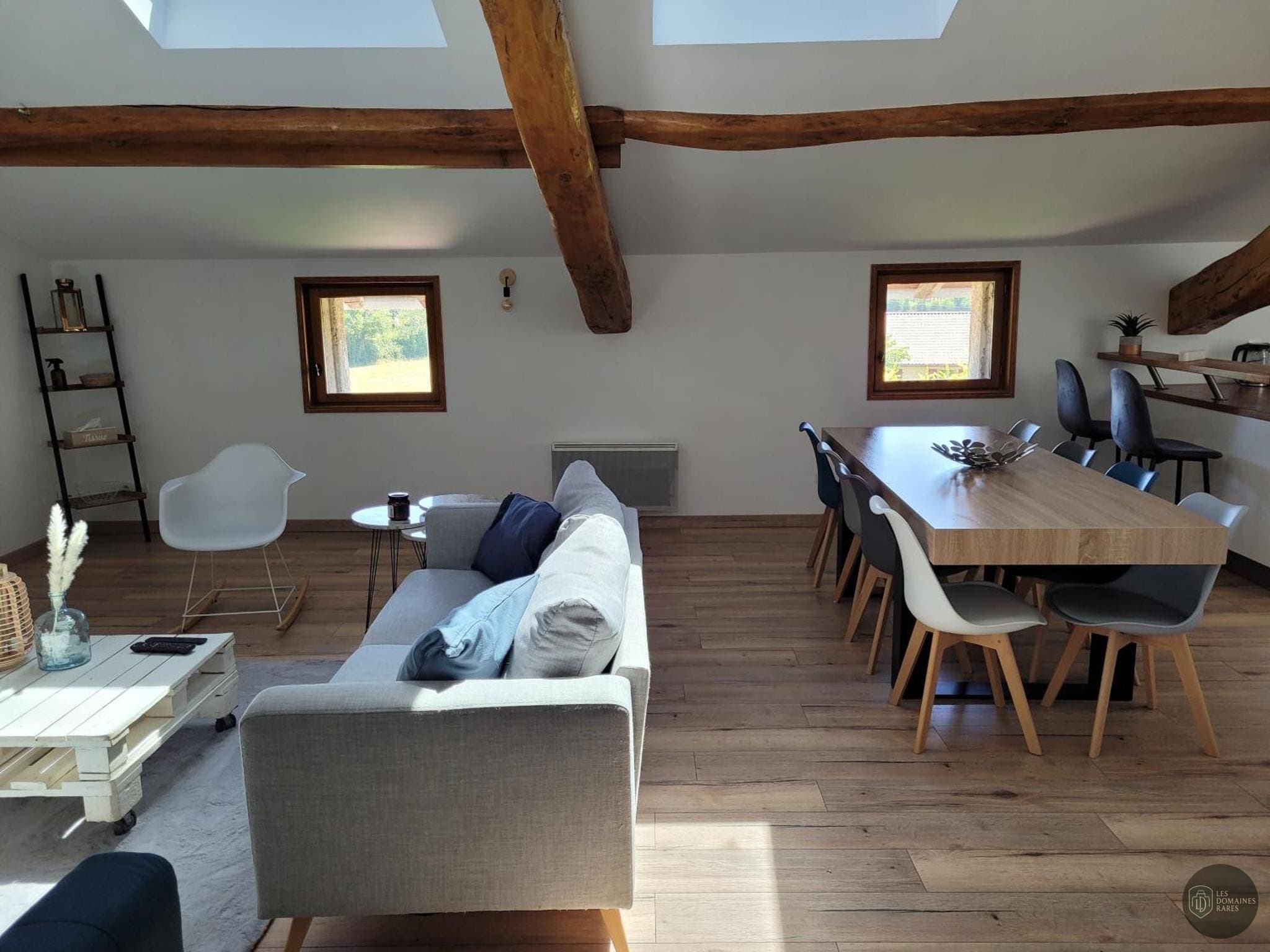 Domaine de la Dombes — Intérieur