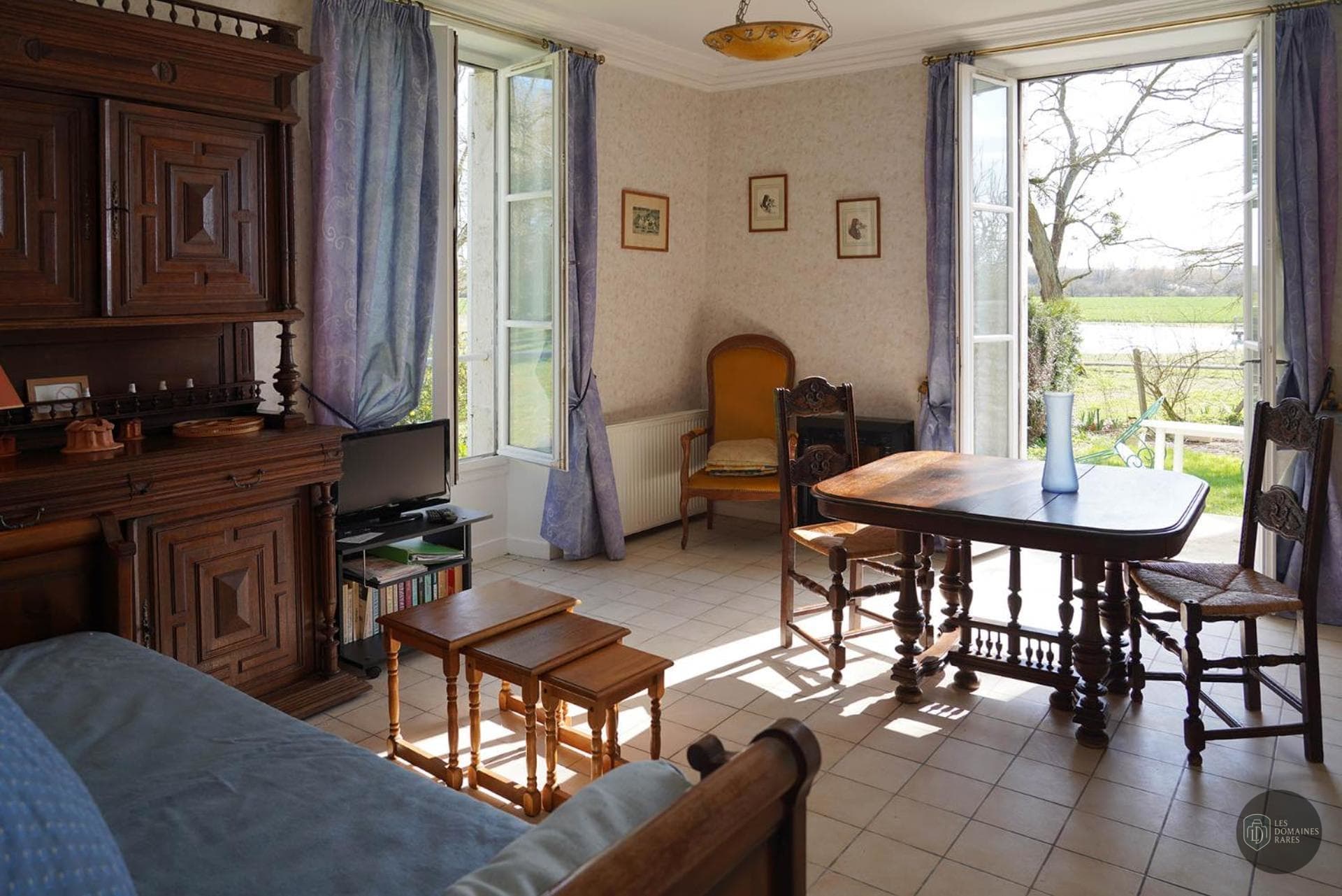 Vue extérieure du domaine Domaine de la Thiau à Briare en Centre-Val de Loire