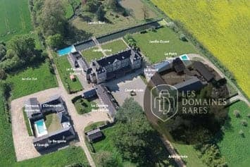 Vue extérieure du domaine Domaine des Courans en Pays de la Loire